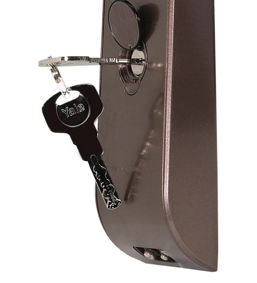 YDM 4115 A Series, Smart Lock, Brown - with Fingerprint, PIN, manual key and Yale Home App With Bluetooth Module and Wifi Connect Bridge - Image 14