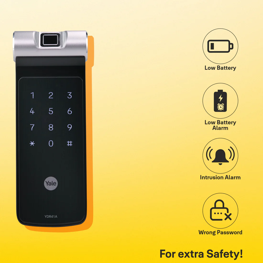 YDD 724A Series, Smart Lock, Deadbolt - Image 4