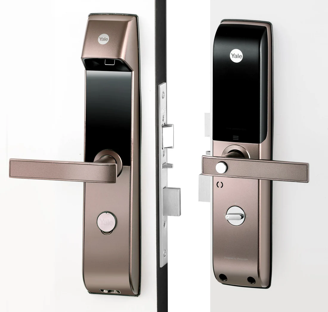 YDM 4115 A Series, Smart Lock, Brown - with Fingerprint, PIN, manual key and Yale Home App With Bluetooth Module and Wifi Connect Bridge - Image 13