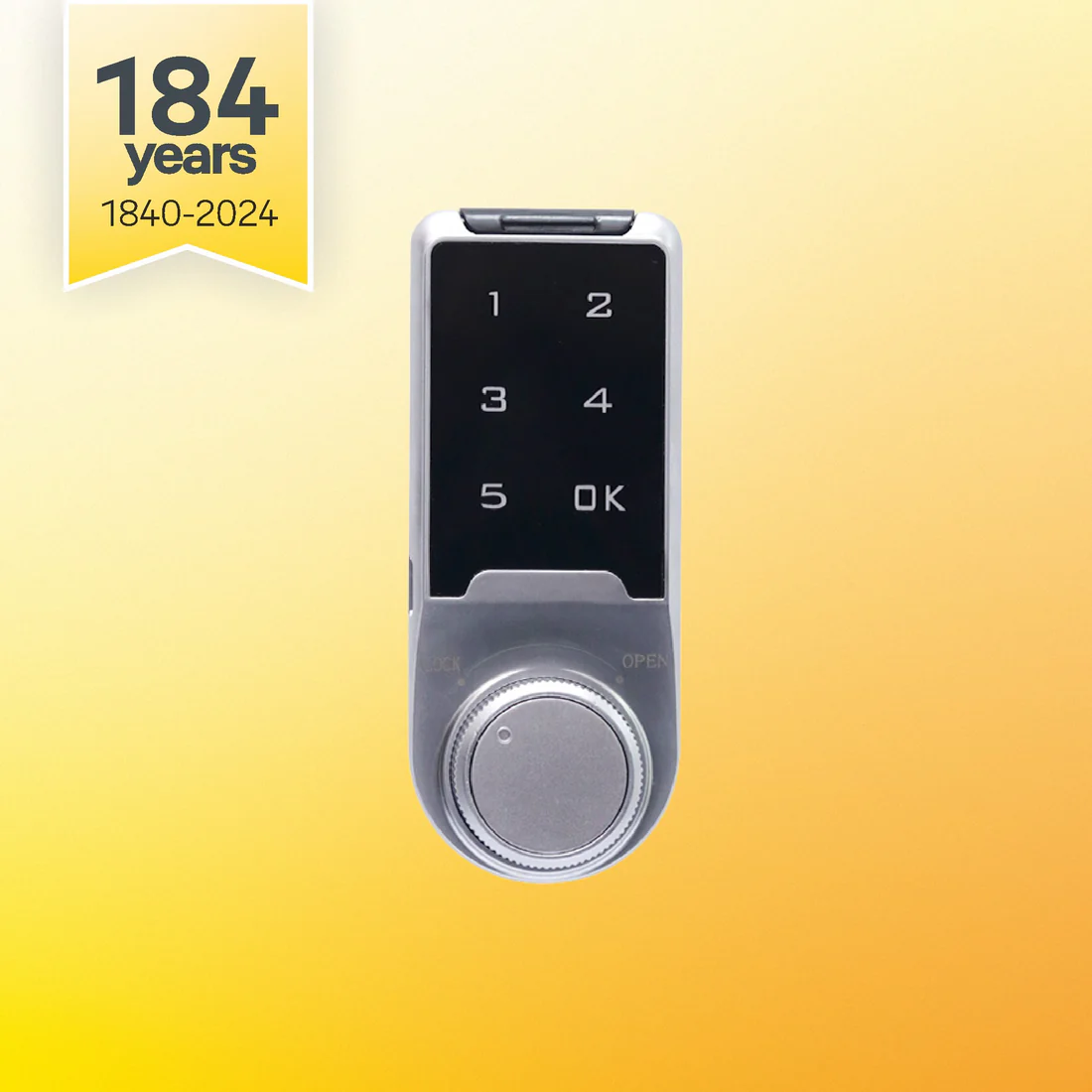 Mesh Pin Digital Wardrobe Lock for Wardrobes and Cabinets - Image 2