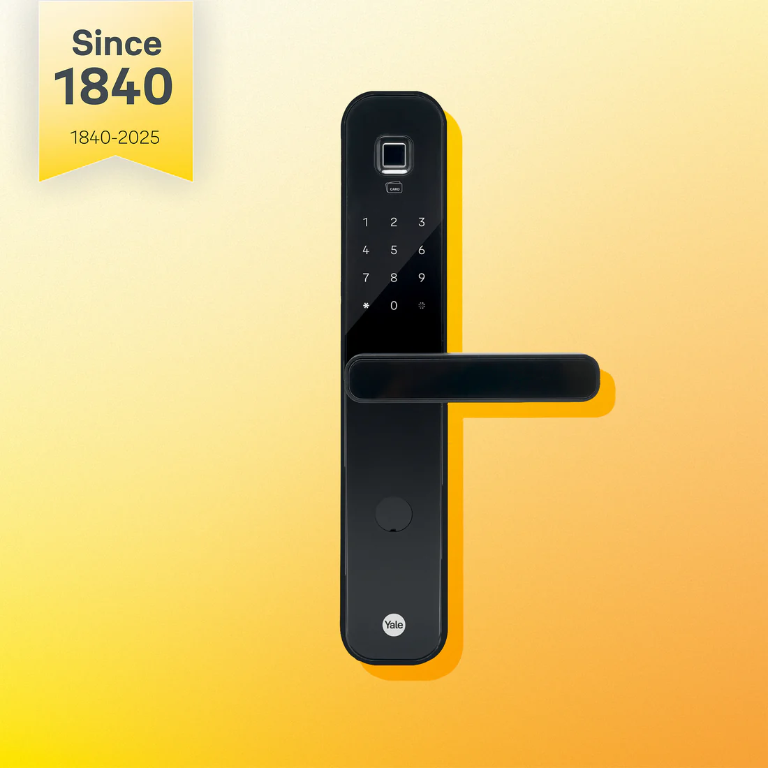 YDM7220A Biosecure Smart Lock with Fingerprint - PIN, RFID and Manual Key - Image 2