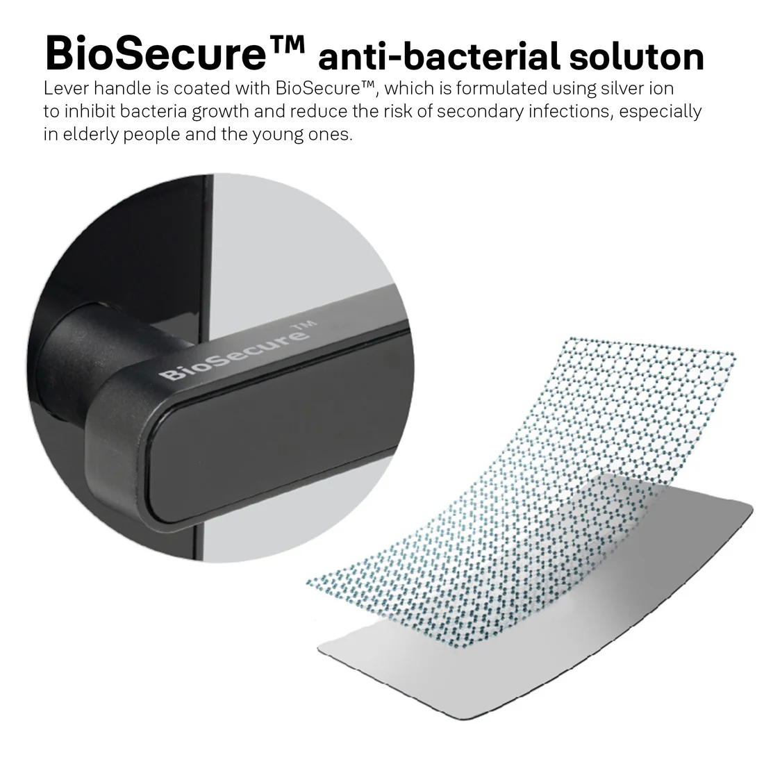 YDM7220A Biosecure Smart Lock with Fingerprint - PIN, RFID and Manual Key - Image 10