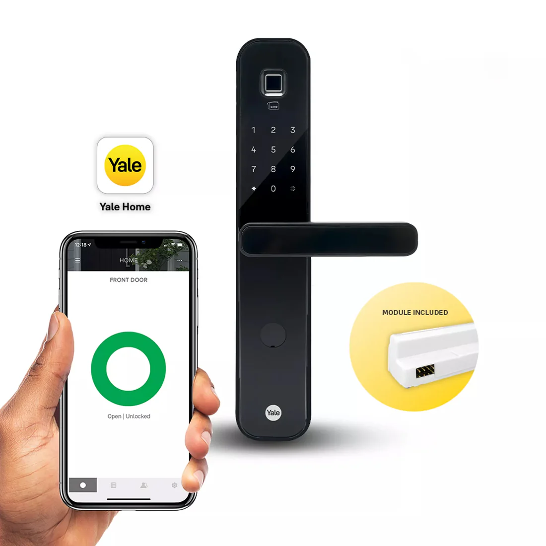 YDM7220A Biosecure Smart Lock with Fingerprint - PIN, RFID and Manual Key - Image 6