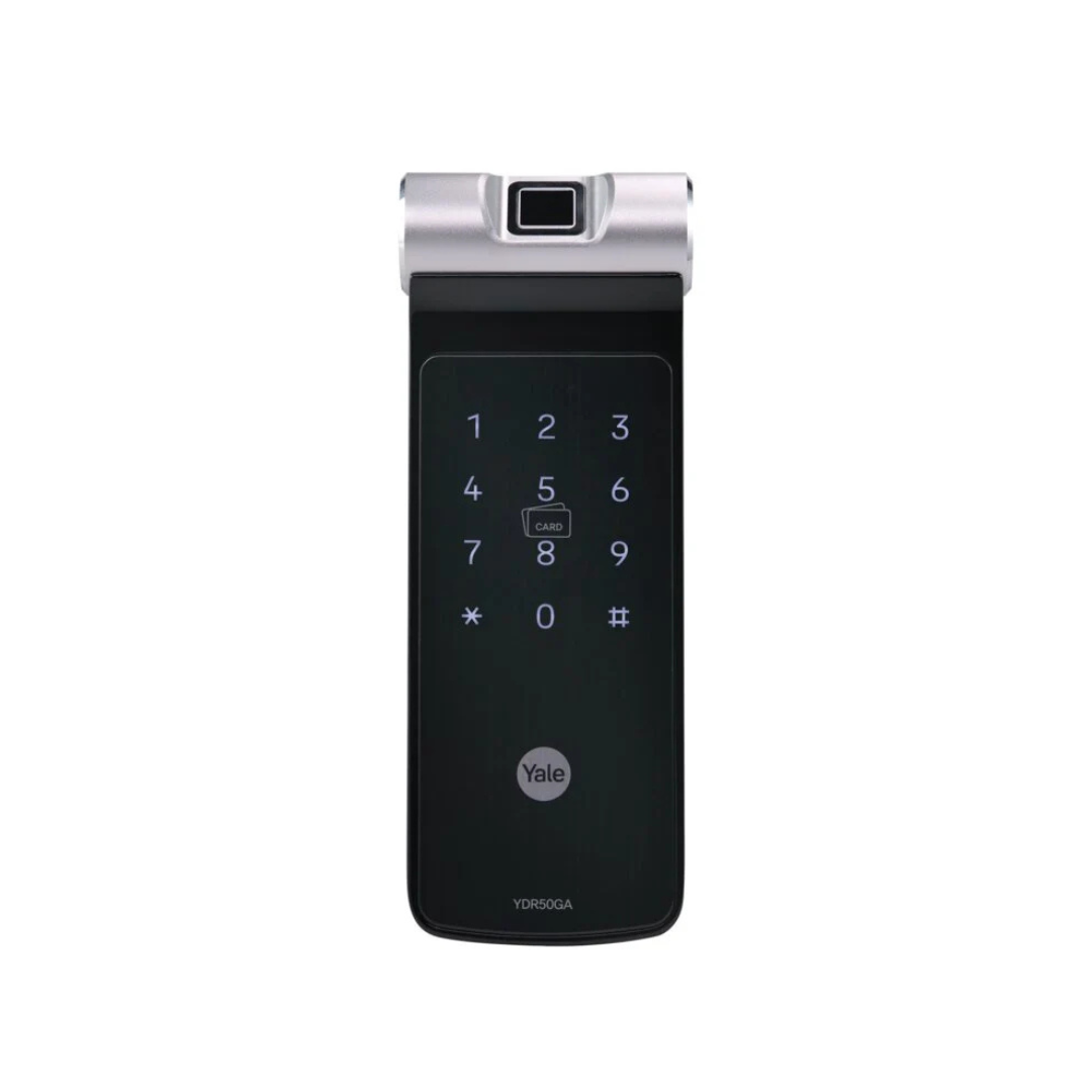 YDR 50 GA Smart Gate Lock, Black, With Remote