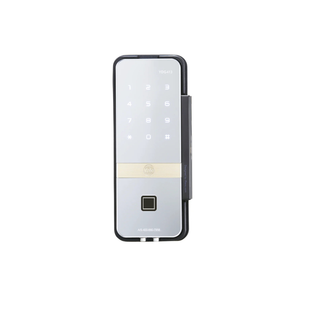 YDG 413 Biometric Smart Glass Door Lock