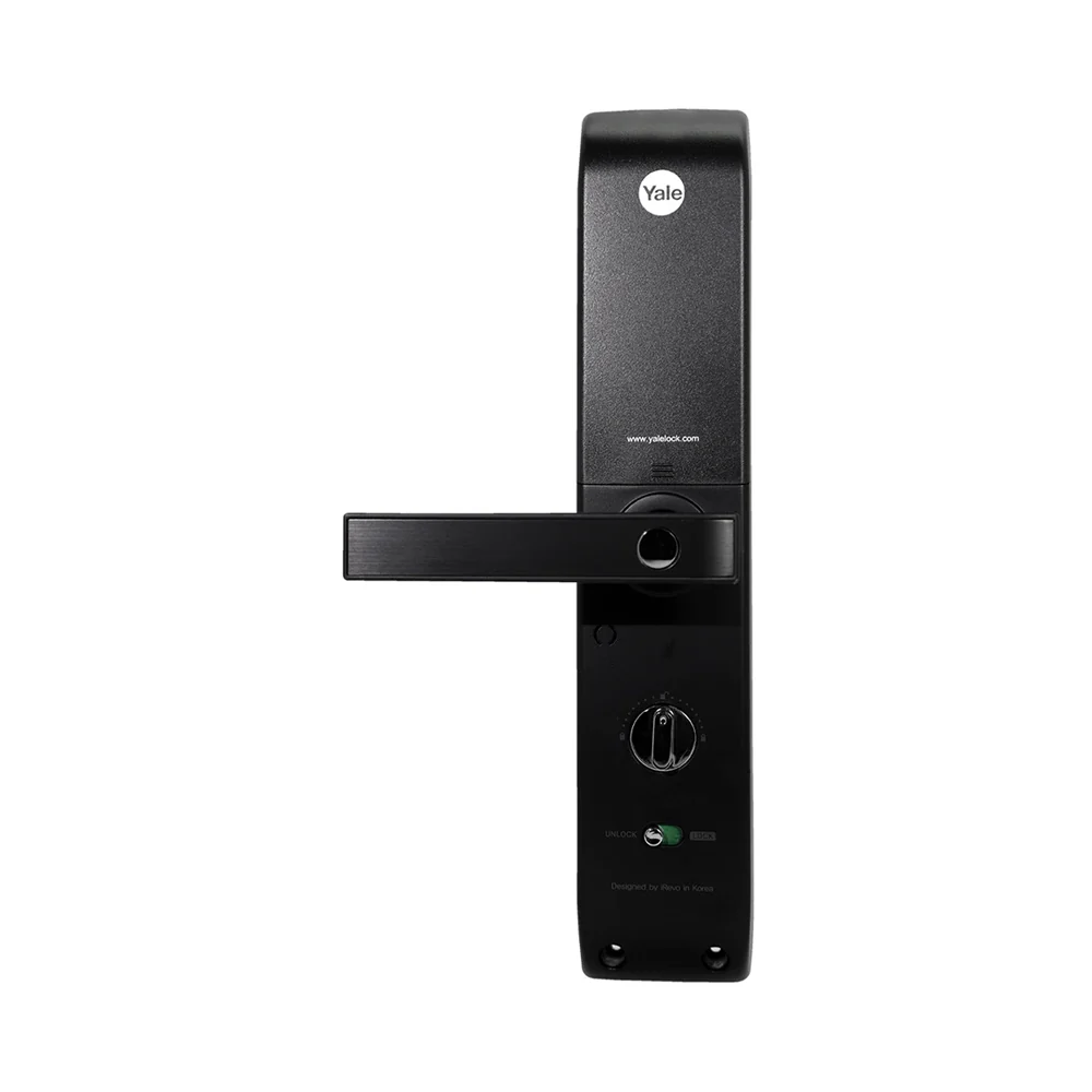 YDM 7116A Smart Lock, Matt Black with Fingerprint, PIN Code, RFID Card, Mechanical Key, Bluetooth module, Works with Yale Home App - Image 17