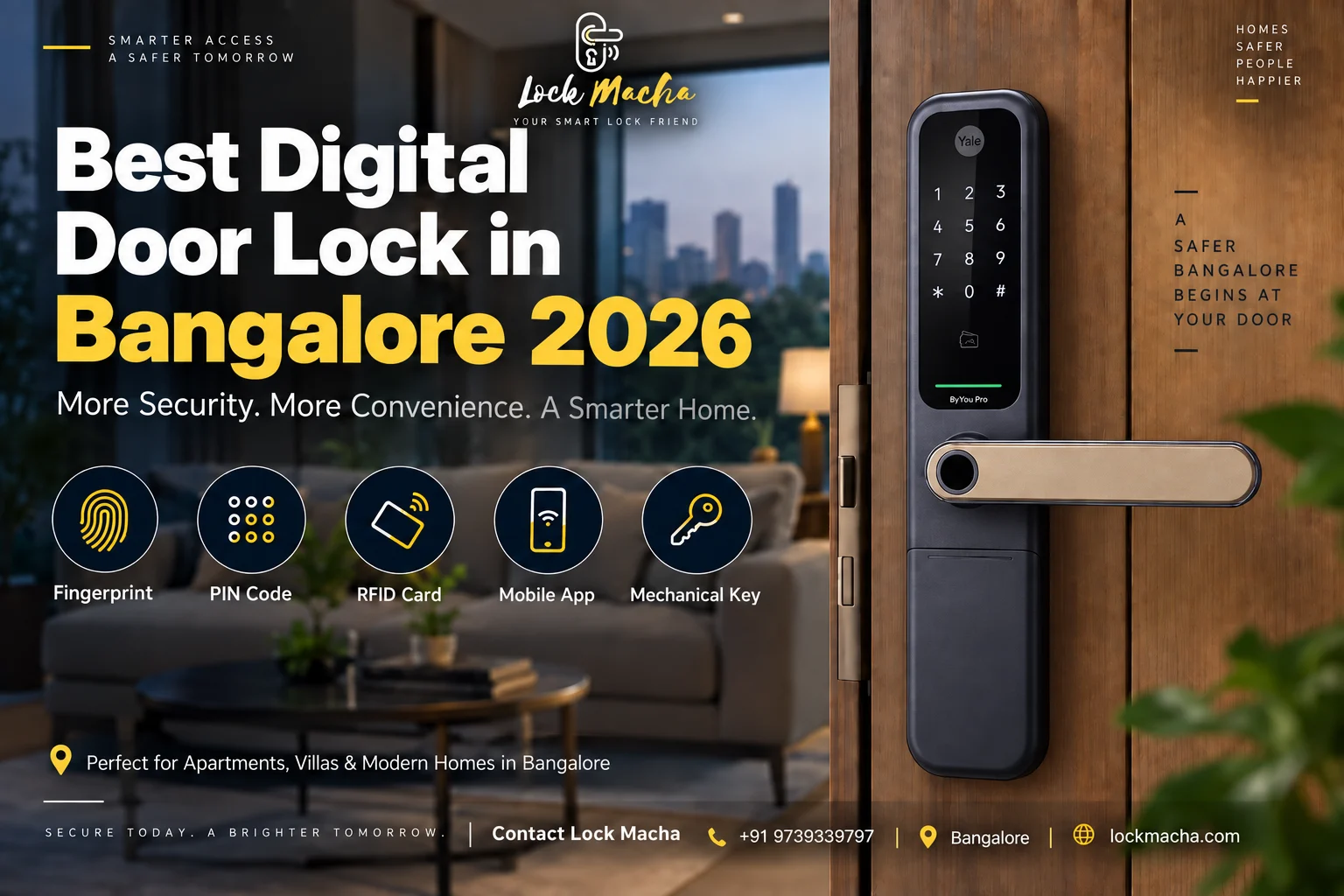Best Digital Door Lock in Bangalore